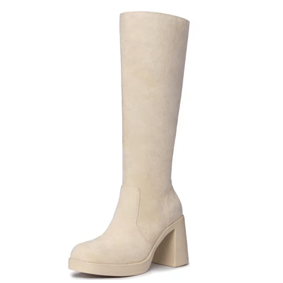 Calfies - Leather Wide Calf Boots